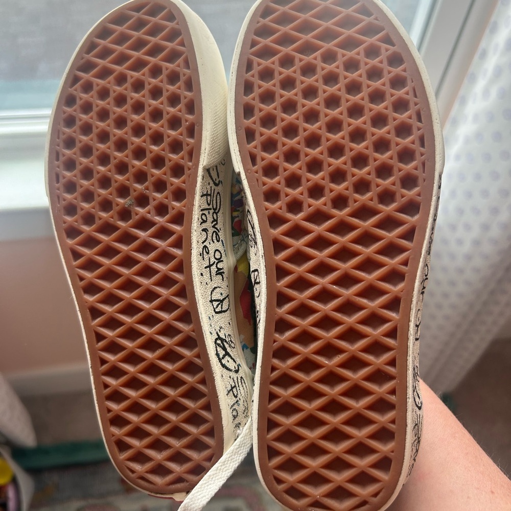 Vans Era X Save Our Planet Skate Shoes World Map Mens Size 3.5 Womens 5 - Picture 6 of 6